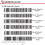 Preview for 46 page of Generalscan GS D100BT-Plus Quick Start Manual