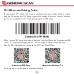 Preview for 52 page of Generalscan GS D100BT-Plus Quick Start Manual