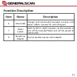 Предварительный просмотр 11 страницы Generalscan GS-M100BT Quick Start Manual