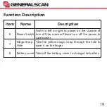 Предварительный просмотр 19 страницы Generalscan GS-M100BT Quick Start Manual