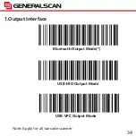 Предварительный просмотр 34 страницы Generalscan GS-M100BT Quick Start Manual