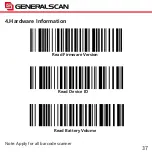 Предварительный просмотр 37 страницы Generalscan GS-M100BT Quick Start Manual