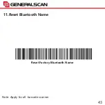 Предварительный просмотр 43 страницы Generalscan GS-M100BT Quick Start Manual