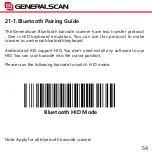 Предварительный просмотр 54 страницы Generalscan GS-M100BT Quick Start Manual