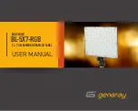 Preview for 1 page of Generay BL-5X7-RGB User Manual