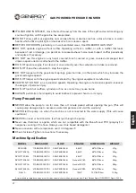 Preview for 22 page of GENERGY APGF175060A Instructions Of Use