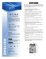 Genesi EFIKA Manual предпросмотр