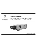 Genesis CCTV BC-540WDR User Manual preview