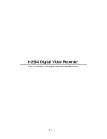 Preview for 77 page of Genesis CCTV H.264 Digital Video Recorder User Manual