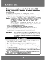 Preview for 4 page of Genesis CCTV IDC-550VIR Operation Manual