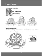 Preview for 6 page of Genesis CCTV IDC-550VIR Operation Manual