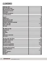 Предварительный просмотр 2 страницы Genesis 11c EFORCE 2.0 User Manual