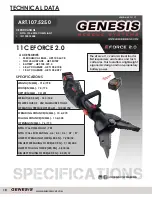 Предварительный просмотр 18 страницы Genesis 11c EFORCE 2.0 User Manual