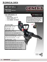 Предварительный просмотр 20 страницы Genesis 11c EFORCE 2.0 User Manual