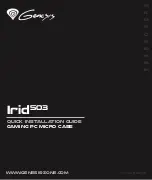 Preview for 1 page of Genesis 5901969425291 Quick Installation Manual