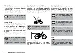 Preview for 22 page of Genesis Children's bike Original Instruction Manual