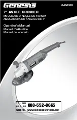 Genesis GAG1570 Operator'S Manual preview