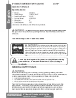 Предварительный просмотр 2 страницы Genesis GBG800L Operator'S Manual