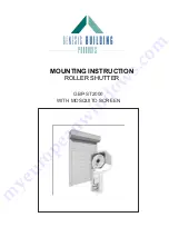 Preview for 1 page of Genesis GBP-ST2000 Mounting Instruction