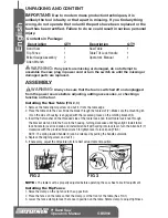 Preview for 8 page of Genesis GBS900 Operator'S Manual