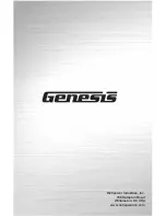 Preview for 48 page of Genesis GBS900 Operator'S Manual