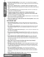 Preview for 4 page of Genesis GCD18BK Operator'S Manual