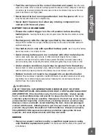 Preview for 5 page of Genesis GCD18BK Operator'S Manual