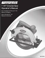 Предварительный просмотр 1 страницы Genesis GCS100 Operator'S Manual