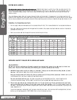 Preview for 5 page of Genesis GCS100 Operator'S Manual