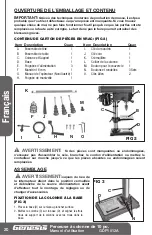 Preview for 20 page of Genesis GDP1012A Operator'S Manual