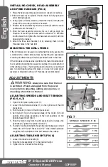 Preview for 8 page of Genesis GDP805P Operator'S Manual