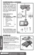 Preview for 32 page of Genesis GDP805P Operator'S Manual