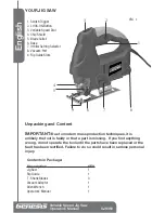 Preview for 8 page of Genesis GJS450 Operator'S Manual