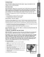 Preview for 9 page of Genesis GJS450 Operator'S Manual