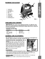 Preview for 7 page of Genesis GJS500 Operator'S Manual