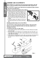 Preview for 10 page of Genesis GLMT12 Operator'S Manual