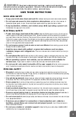 Preview for 3 page of Genesis GMS1015LC Operator'S Manual