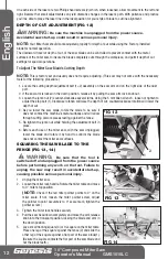 Предварительный просмотр 12 страницы Genesis GMS1015LC Operator'S Manual