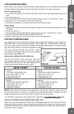 Preview for 17 page of Genesis GMS1015LC Operator'S Manual