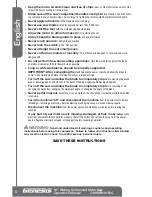 Предварительный просмотр 6 страницы Genesis GMSDR1015LC Operator'S Manual