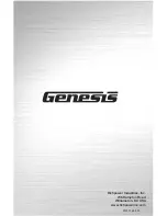 Предварительный просмотр 12 страницы Genesis GMSS400W Operator'S Manual