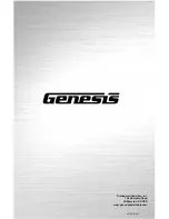 Preview for 28 page of Genesis GRS750 Operator'S Manual