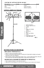 Preview for 6 page of Genesis GWL13130T Operator'S Manual