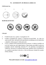 Предварительный просмотр 3 страницы Genesis H59 User Manual