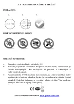 Preview for 4 page of Genesis H59 User Manual