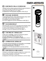 Preview for 5 page of Genesis LAGO KOCKON 80 Scania Instructions For Installation And Use Manual