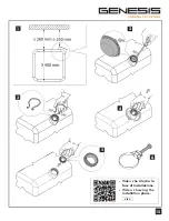 Preview for 15 page of Genesis LAGO KOCKON 80 Scania Instructions For Installation And Use Manual