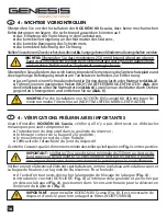 Preview for 16 page of Genesis LAGO KOCKON 80 Scania Instructions For Installation And Use Manual