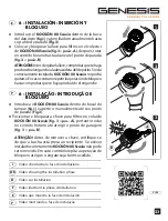 Preview for 23 page of Genesis LAGO KOCKON 80 Scania Instructions For Installation And Use Manual