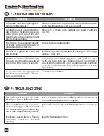 Preview for 28 page of Genesis LAGO KOCKON 80 Scania Instructions For Installation And Use Manual